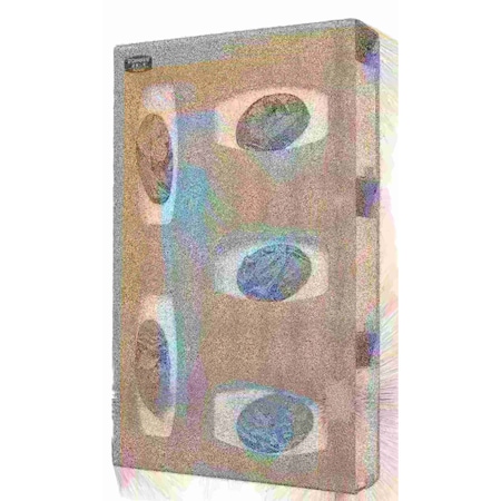 Bowman Dispensers Glove Dispenser, Beige, Wall Mount, ABS GL500-0212